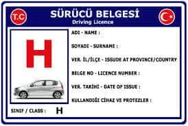 E Sınıfı Ehliyet