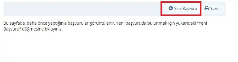 edevlet izin belgesi yeni basvuru