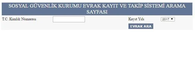 Emeklilik Onayı Sorgulama