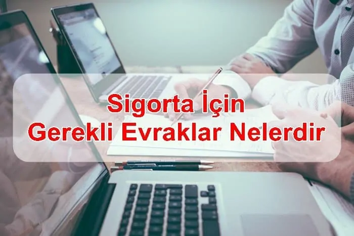 Sigorta İçin Gerekli Evraklar Nelerdir? Nereden Alınır?