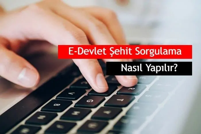 E-Devlet Şehit Sorgulama Nasıl Yapılır?