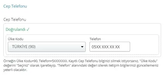 edevlet ceptelefonu dogrulama