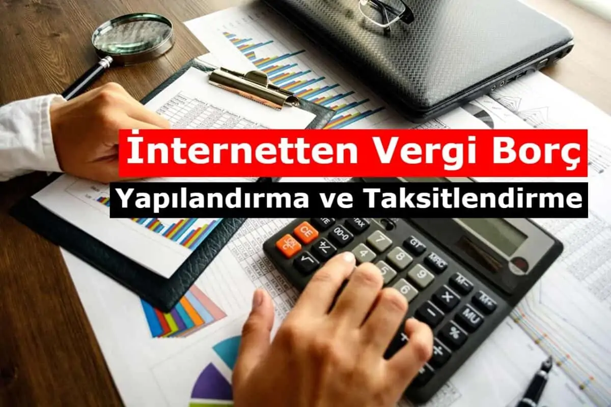 2021 İnternetten Vergi Borç Yapılandırma ve Taksitlendirme