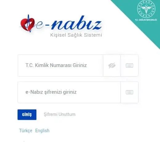 asi randevu enabiz giris ekrani
