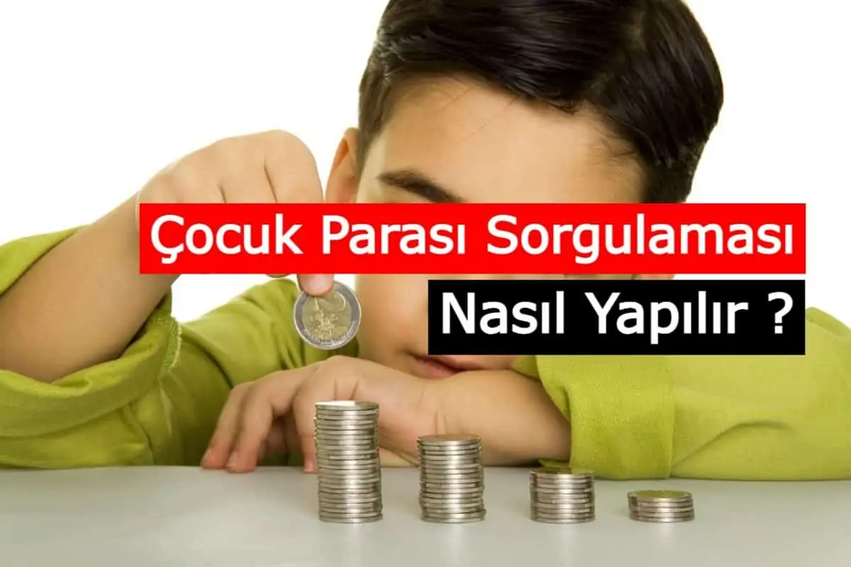 Çocuk Parası Sorgulaması Nasıl Yapılır? E-Devlet ve PTT