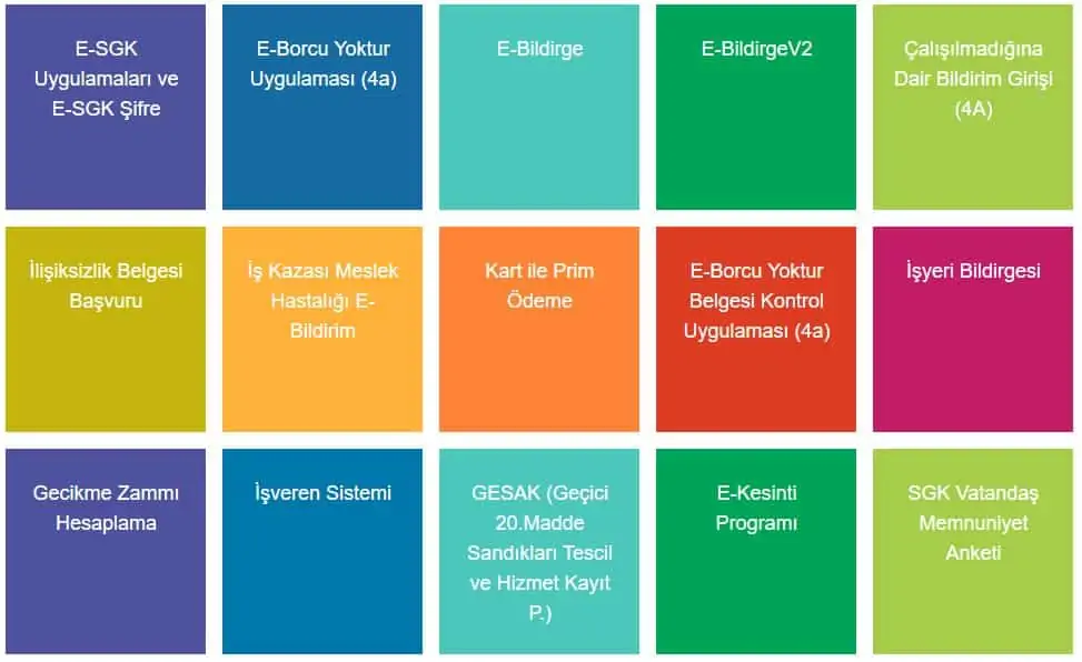 e sgk ekran goruntusu