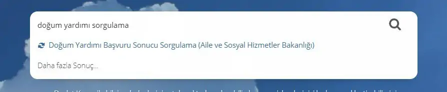 doğum parası sorgulama