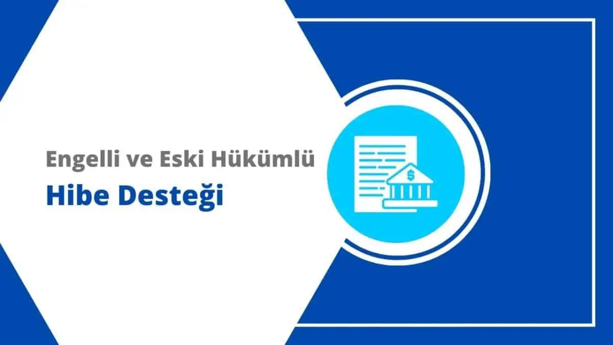 2024 İŞKUR Engelli ve Eski Hükümlü Hibe Desteği