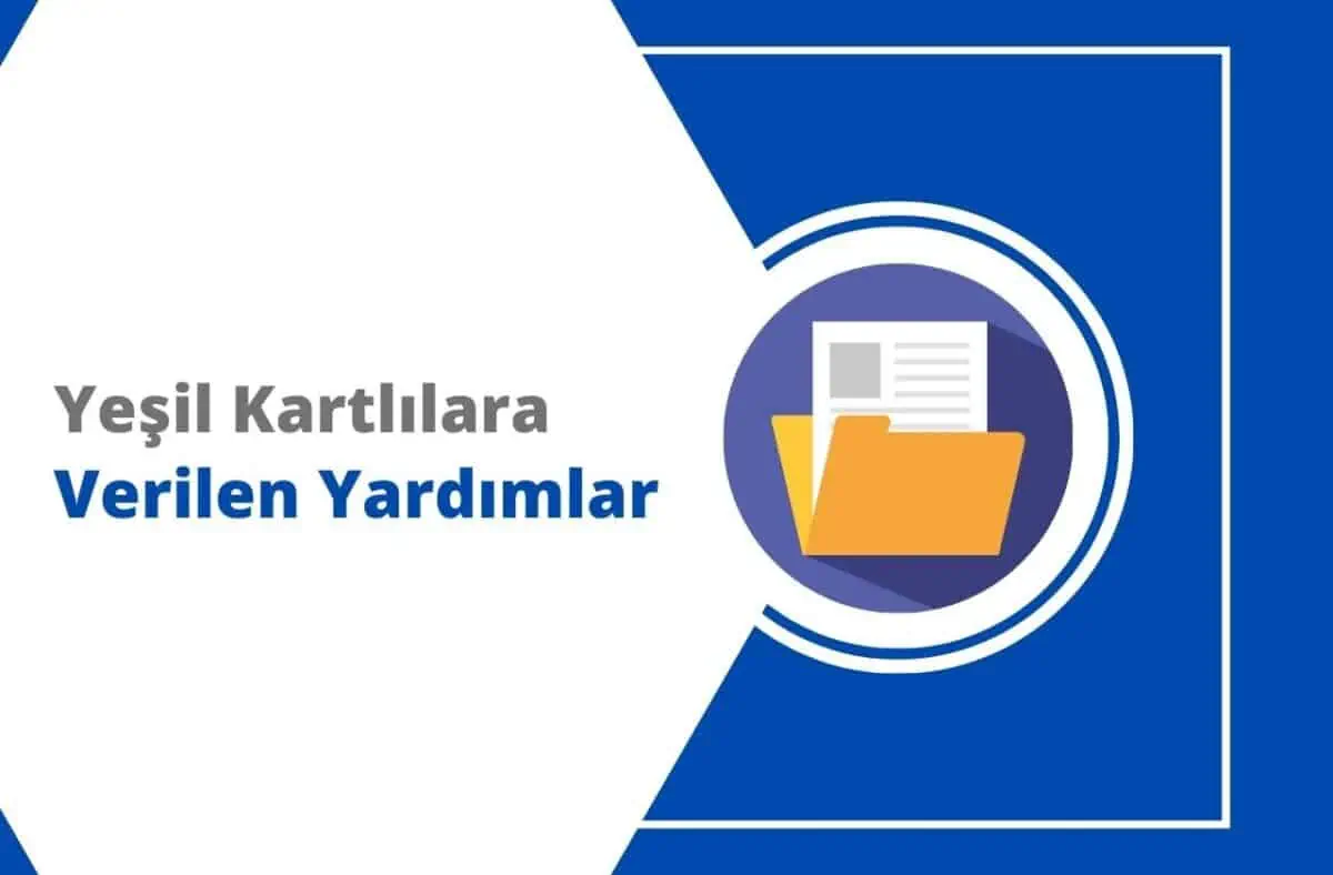 Yeşil Kartlılara Para Yardımı 2024