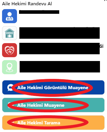 mhrs aile hekimi randevusu