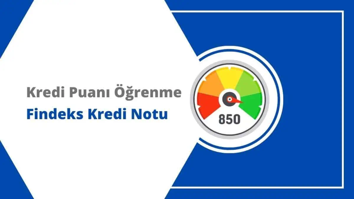 Kredi Puanı Öğrenme, Findeks Kredi Notu Sorgulama