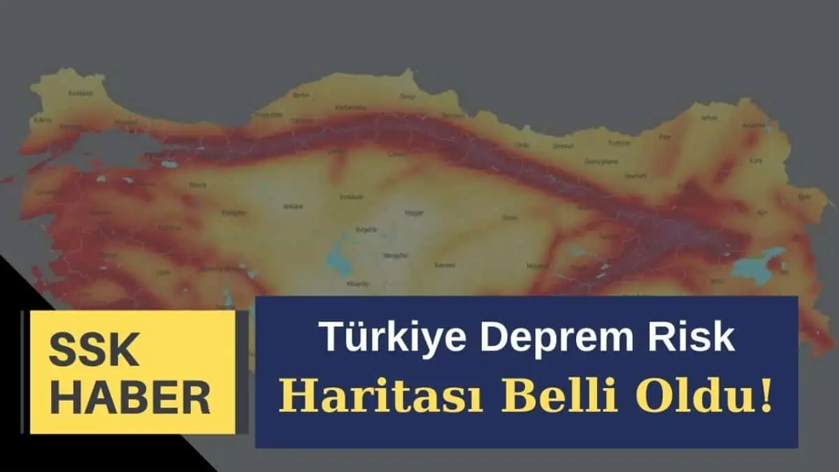 Türkiye Deprem Risk Haritası Belli Oldu! Doğu Anadolu Fay Hattı Nereden Geçiyor