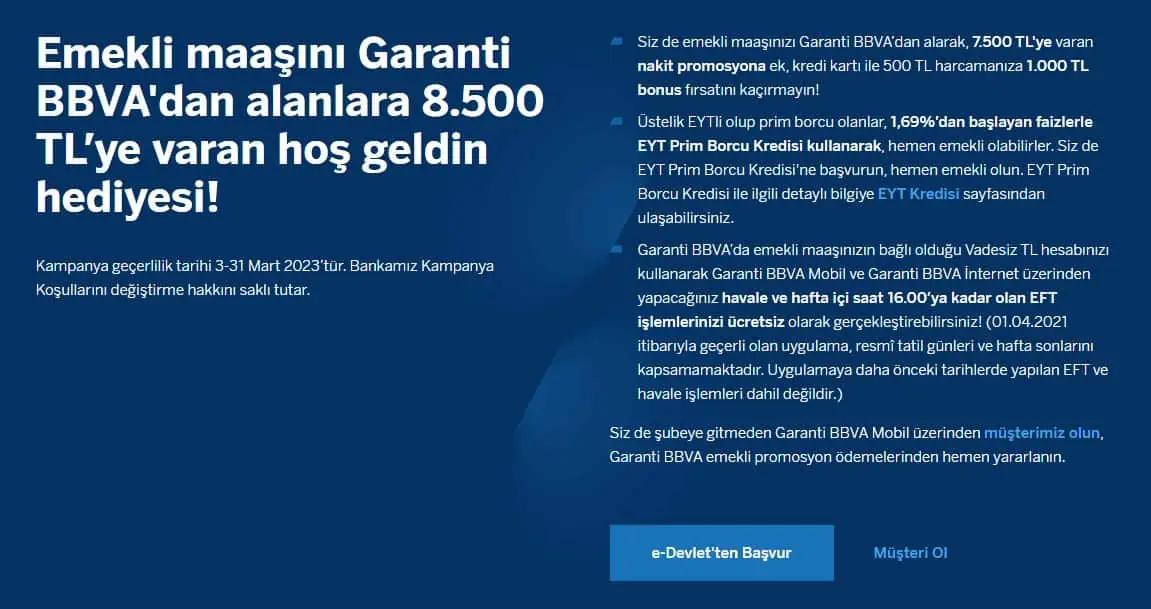 garanti promosyon
