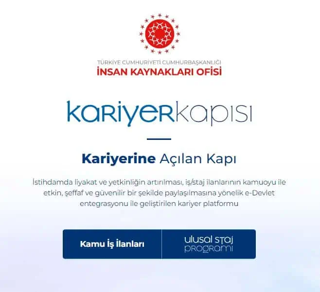 kariyer kapisi giris