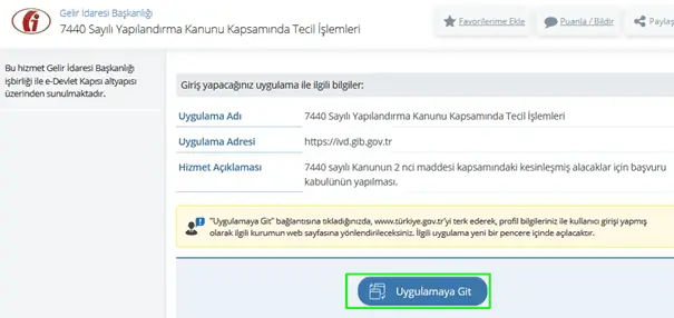 trafik cezasi yapilandirma edevlet ekrani3