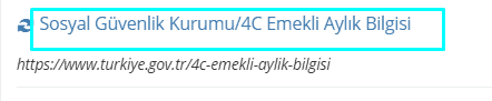 4c emekli maasi