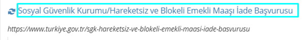 birikmis emekli maasi