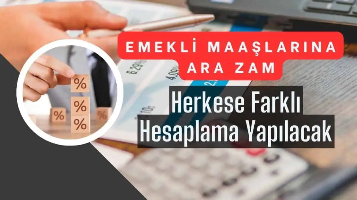 Emekli Maaşları İçin Ara Zam Formülü Ortaya Çıktı! Herkese Farklı Hesaplama Yapılacak